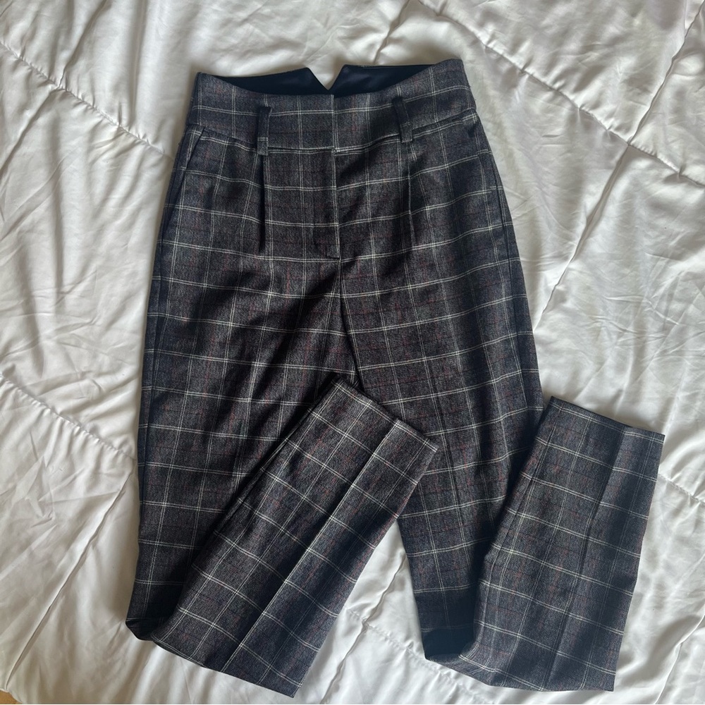 SOLD Express high rise plaid pants